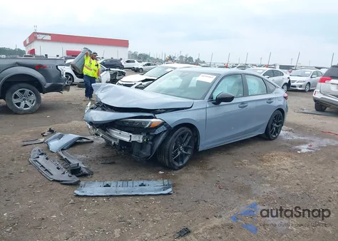 2023 Honda Civic Sport из США, поврежденный, VIN 19XFL2H80PE022816